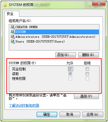 权限设置