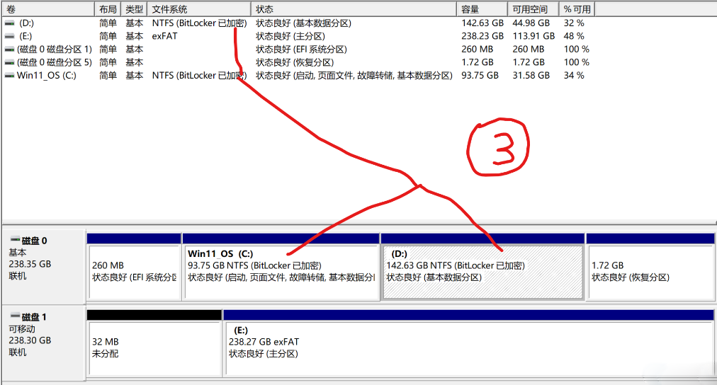 Bitlocker已加密