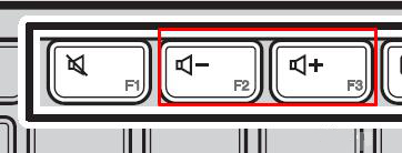 音量控制快捷键调节音量